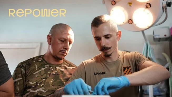 Repower: supporting the mental health of Ukrainian frontline medics