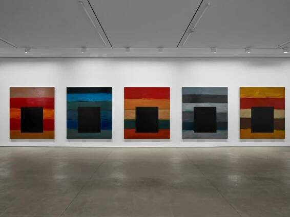Sean Scully: The 12 / Dark Windows artwork