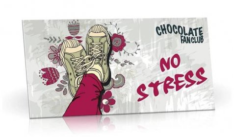 Mléčná čokoláda - No stress 100g - Luxusní čokolády