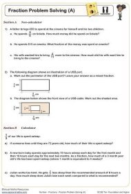 Fraction Problem Solving (A)