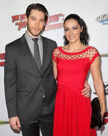 Adrianne Curry and Matthew Rhode