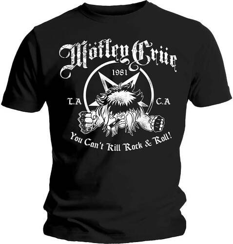 Motley Crue Tričko You Can't Kill Rock & Roll Unisex Black M - 556 Kč - Muziker