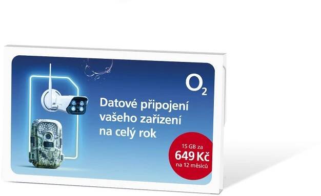 O2 Roční datové připojení 15 GB