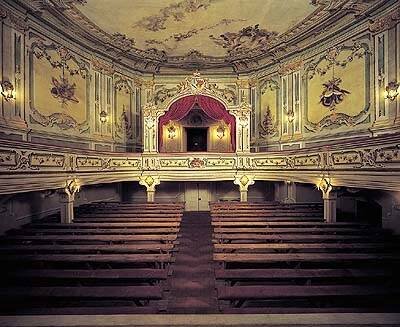 Hlediště zámeckého divadla v Českém Krumlově, 1999, foto: Věroslav Škrabánek 