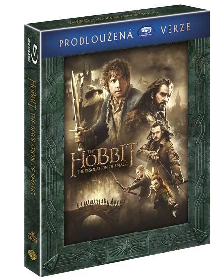 3Blu-Ray / Blu-ray film /  Hobit:Šmakova dračí poušť / 3Blu-Ray