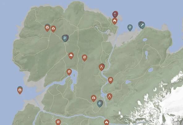 Sons of The Forest Map