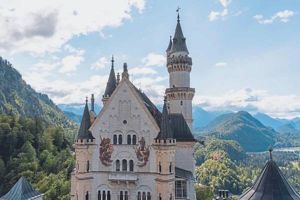 Gaubensanierung am Schloss Neuschwanstein: Spektakulärer Einsatz mit Weitblick
