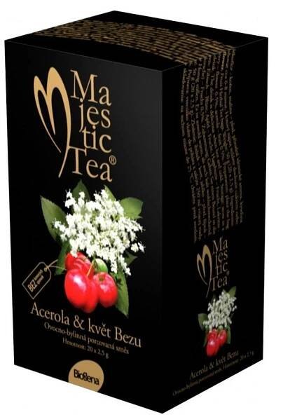 Biogena Majestic Tea Acerola a květ Bezu 20x2,5g