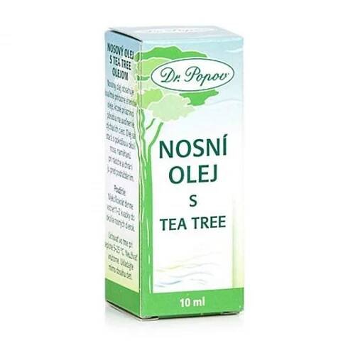 Nosní olej s Tea Tree, 10 ml - Dr. Popov