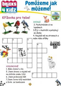 Pracovní listy na téma ZVÍŘATA! | Bricks 4 Kidz - Czech Republic