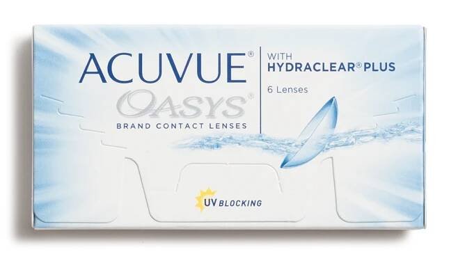 Acuvue Oasys with Hydraclear Plus 6pk contacts 