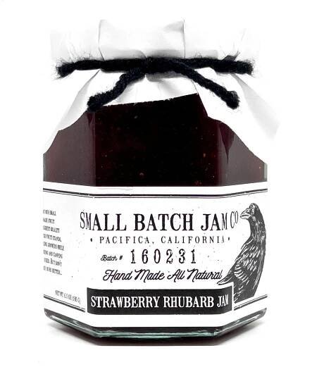 Strawberry Rhubarb Jam - Small Batch Jam Co