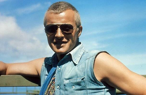 Rutger Hauer posiert mit Sonnenbrille (2006)