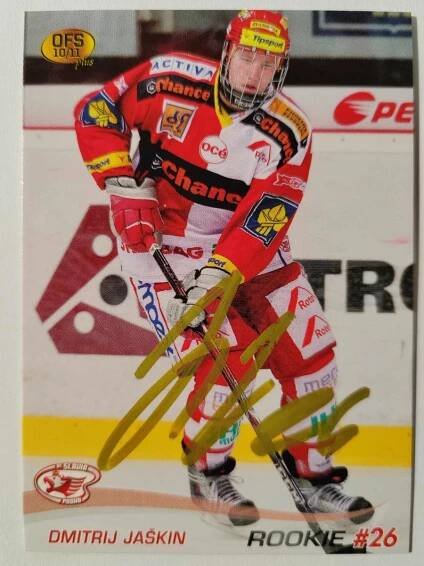PODPISOVKA Dmitrij Jaškin - HC Slavia Praha