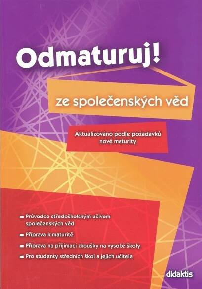 Kniha Odmaturuj! ze společenských věd - Trh knih - online antikvariát