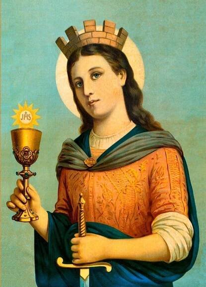 sv. Barbora - Bratrstvo svaté Barbory