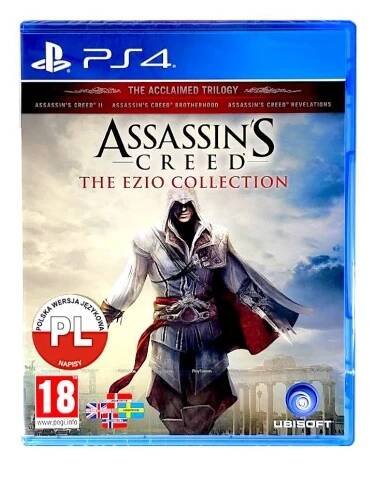 ASSASSIN'S CREED THE EZIO COLLECTION / PS4 / HRA NA ALBU / POLSKÉ TITULKY