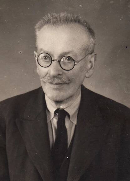Karel Kafka - dědeček Chany, který zemřel v Terezíně v roce 1942