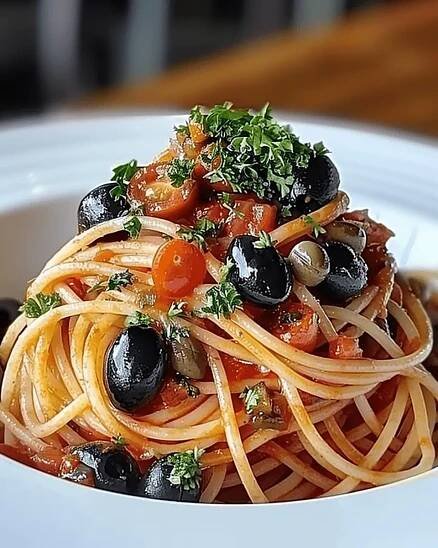 Spaghetti alla Puttanesca 6
