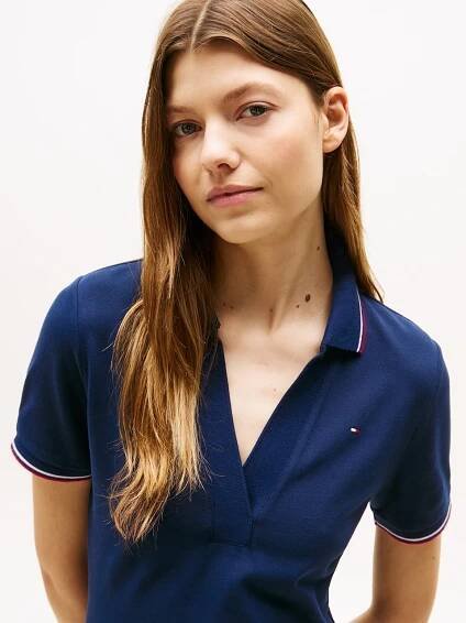 TOMMY HILFIGER Šaty '1985' – modrá