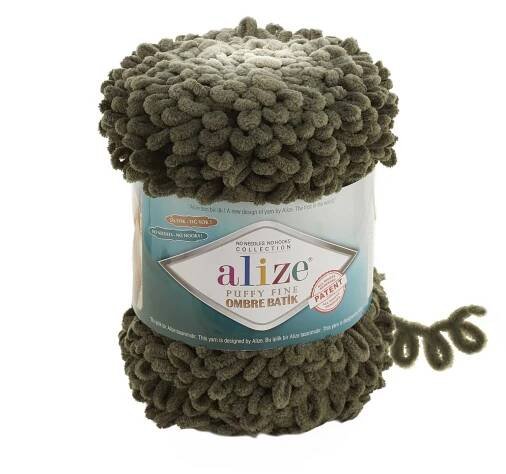 ALIZE PUFFY FINE OMBRE BATIK 7299 