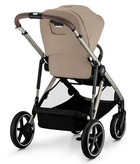 CYBEX Kočárek sourozenecký Gazelle S Almond Beige Gold Počet kol 4