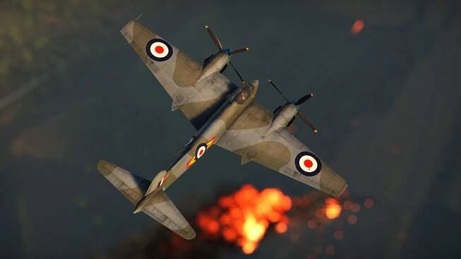 de Havilland Hornet — Overpowered | War Thunder Wiki