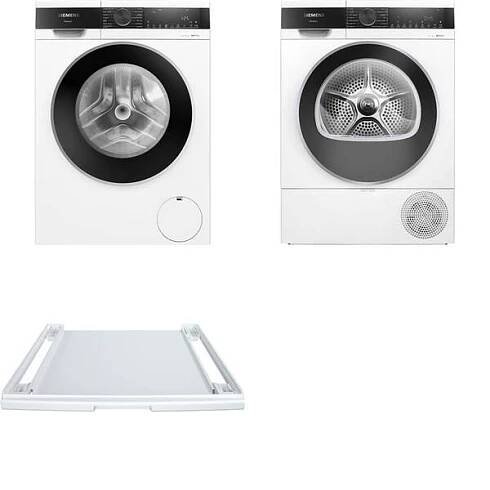 Set výrobků Siemens WG44G2Z3CS + WQ33G2A0CS + WZ27400 bílý