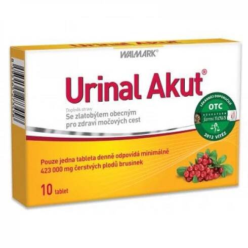 WALMARK Urinal Akut 10 tablet Poradna a zkušenosti s léky a léčbou nemocí