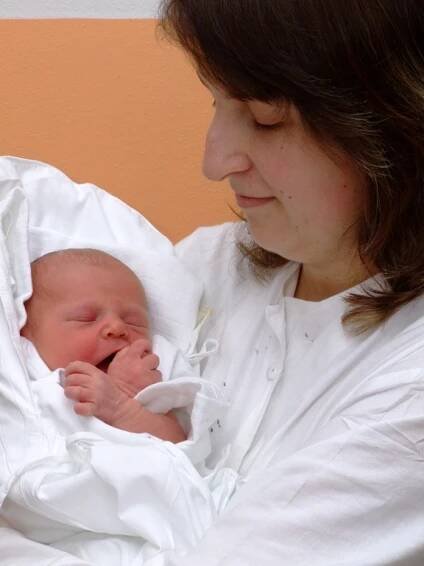 Miminka narozená ve Svitavách