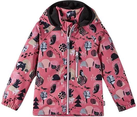 Dětská softshellová bunda Reima Vantti - Pink coral