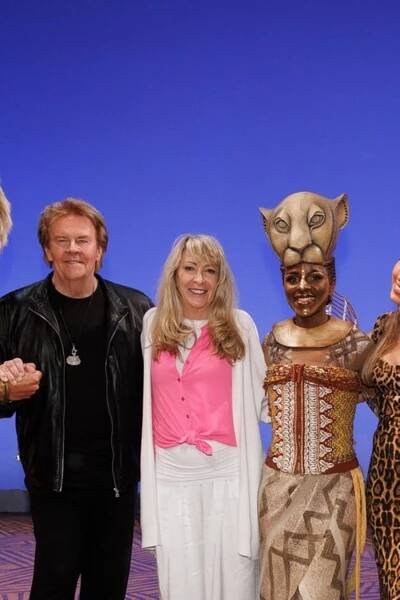 Gonzalo Campos López, Howard Carpendale, Donnice Pierce, Nokwanda Khuzwayo, Annemarie und Wayne Carpendale, Bongiwe Malunga (v