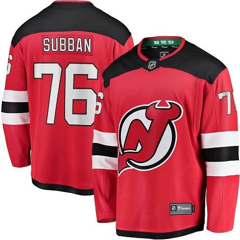 Dres New Jersey Devils Ondřej Palát #18 Breakaway Jersey Home