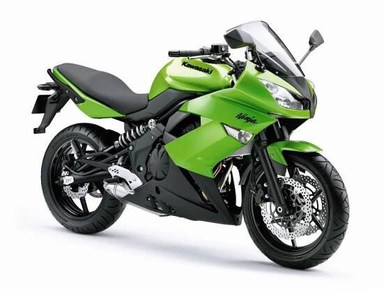 Welly Kawasaki Ninja 650R 1:10 zelený