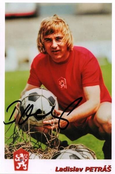 Autogram fotbal - Ladislav Petráš - Československo - Mistr Evropy