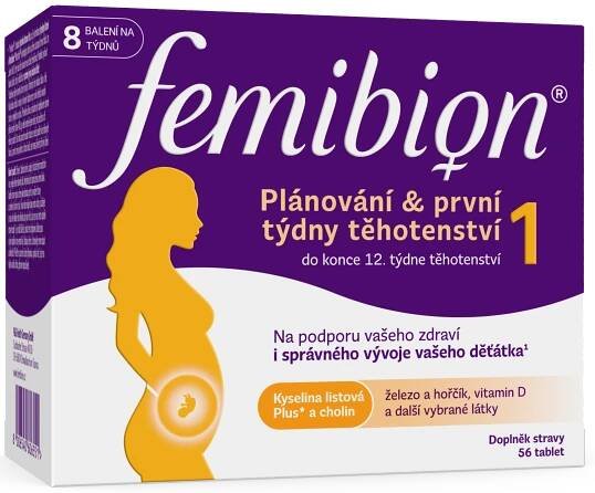 Procter & Gamble Femibion 1 Plánování & první týdny těhotenství