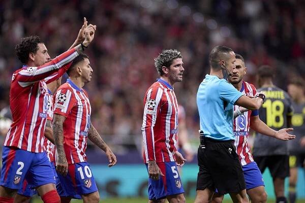 Atlético Madrid zuří kvůli penaltě v Lize mistrů. Poslalo stížnost na UEFA