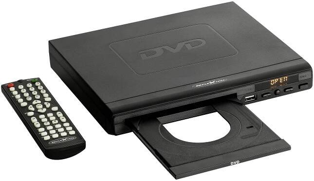Reflexion DVD366 DVD přehrávač Kopírování z CD na USB černá