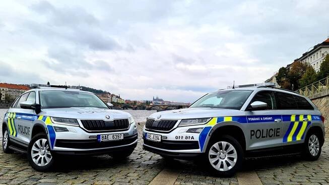 Kodiaq jako policejní speciál: Žádná pojízdná kancelář, ale auto plné výzbroje