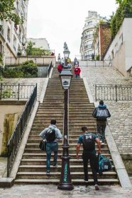 Stairs in Montmarte