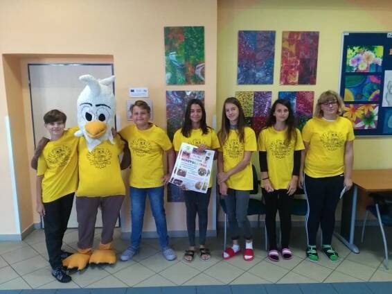 Maskot bavil děti na prvním stupni – ZŠJN – ZŠ 5 Krnov