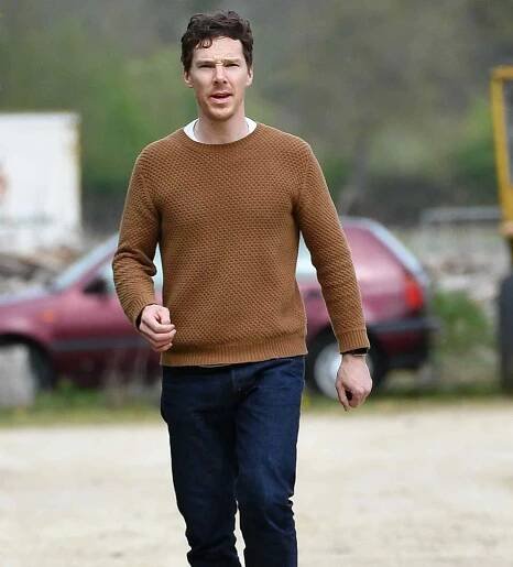 Exclusive... Benedict Cumberbatch Spotted Out In The Cotswolds In Oxfordshire