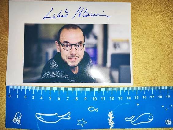 LUKÁŠ HLAVICA ORIGINÁL AUTOGRAM A FOTO - Ostatní sběratelské předměty