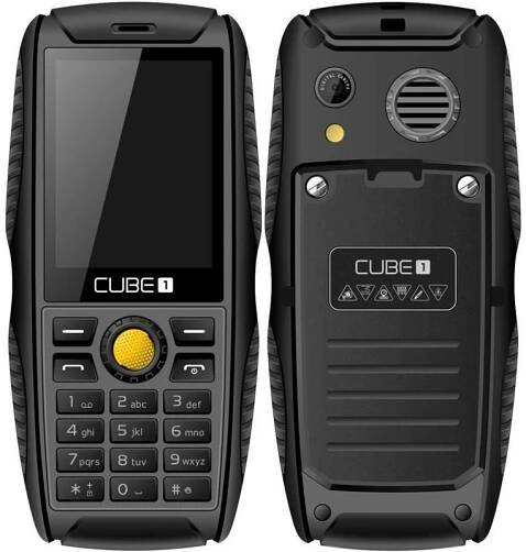 Mobilní telefon CUBE 1 S200 Dual SIM (MTOSCUS200050) černý