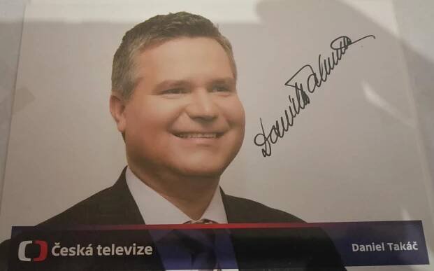 Autogram Daniel Takáč - Ostatní sběratelské předměty