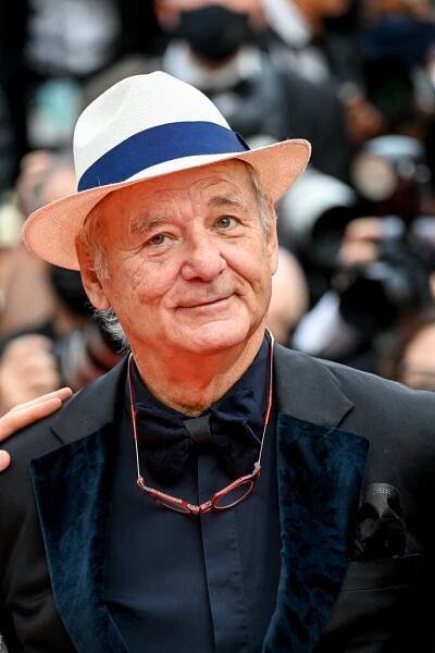 Bill Murray attending the premiere of the movie The French Dispatch during the 74th Cannes Film Festival in Cannes, France on July 12 2021. Photo by Julien Reynaud/APS-Medias/Abaca/Sipa USA(Sipa via AP Images)