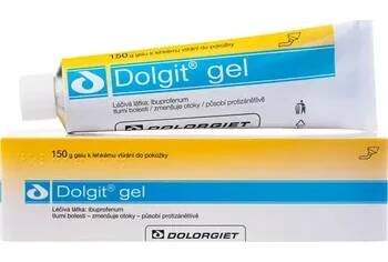 Lék na bolest, zánět a horečku Dolgit gel