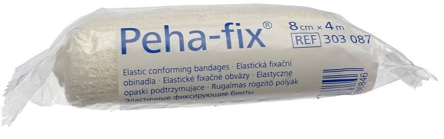 Peha-fix, superelastické krepové obinadlo - 8cmx4m