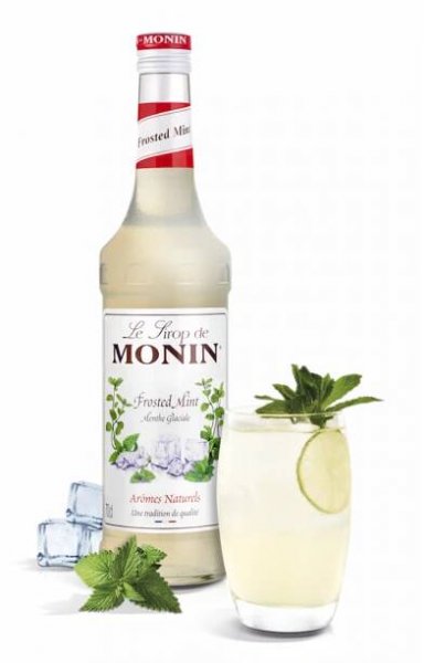 Monin Máta ledová/Frosted Mint sirup 0,7 L