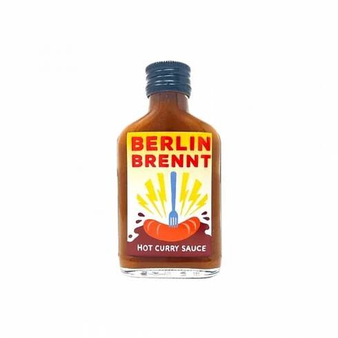Crazy Bastard Berlin Brennt Hot Curry chilli omáčka 100ml